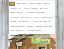 Tablet Screenshot of gatewaybarnsley.org